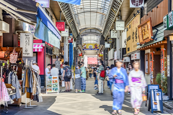 写真：商店街のイメージ